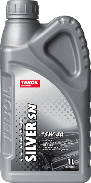 Моторное масло TEBOIL SILVER SN 5W-40