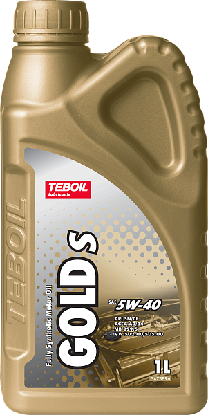 Синтетическое моторное масло TEBOIL GOLD S 5W-40