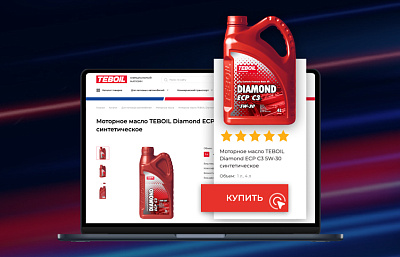 ЗАПУСК ОФИЦИАЛЬНОГО ИНТЕРНЕТ-МАГАЗИНА TEBOIL
