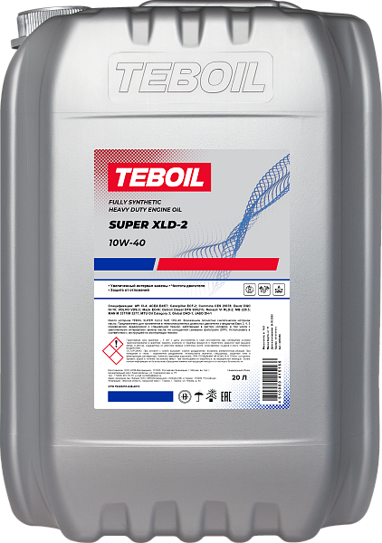 Синтетическое моторное масло TEBOIL SUPER XLD-2 10W-40