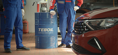 Сервисная линейка масел Teboil Diamond Professional для станций технического обслуживания