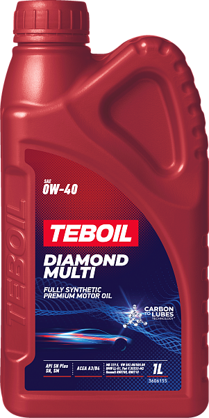 Синтетическое моторное масло TEBOIL DIAMOND MULTI 0W-40